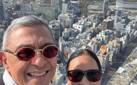 Tokyo: March 30th – A Magical Evening Under the Blossoms and Above the Skyline