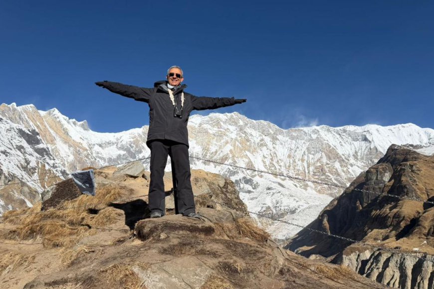 November 22, 2025 Annapurna Base Camp: Inside the Necklace of Giants (4,130 m / 13,550 ft)