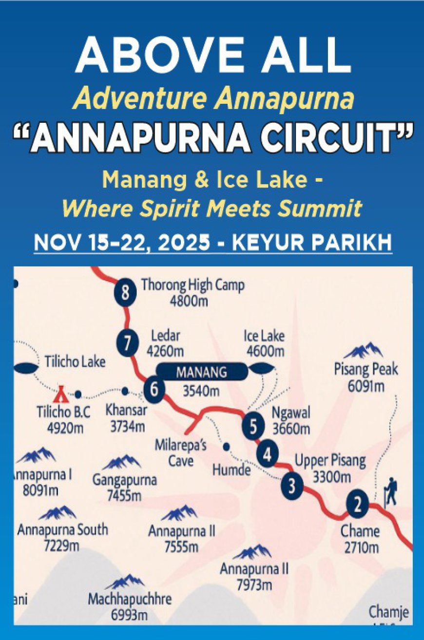 Annapurna Trail & Ice Lake Trek