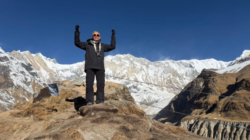 November 22, 2025 Annapurna Base Camp: Inside the Necklace of Giants (4,130 m / 13,550 ft)